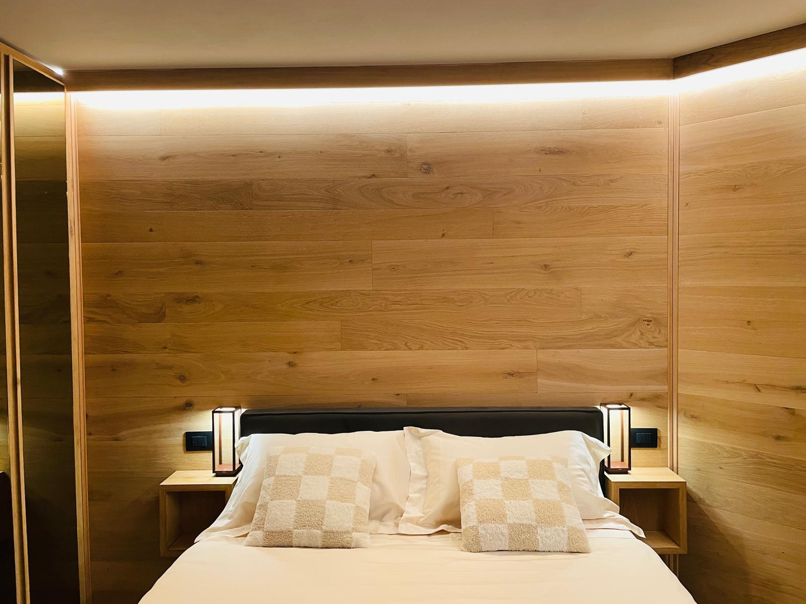 Bed front